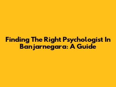 Finding The Right Psychologist In Banjarnegara: A Guide