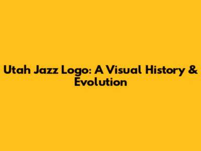 Utah Jazz Logo: A Visual History & Evolution